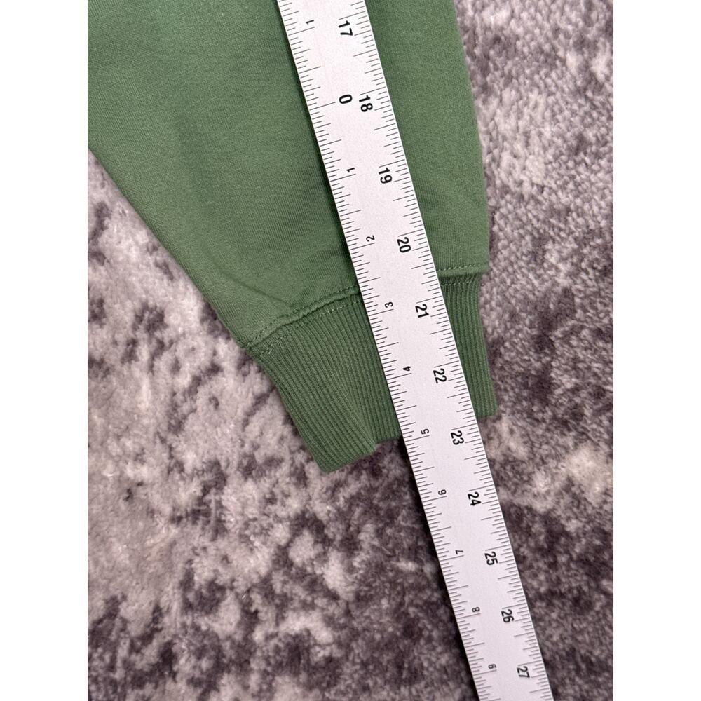 Boys Lie Charmer Hoodie XS / S Womens Green Oversized Pullover Sweatshirt - Picture 5 of 9